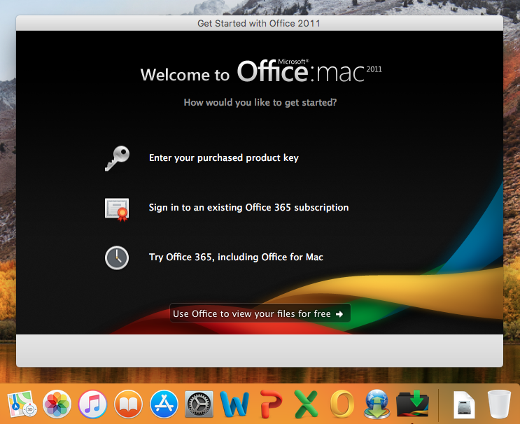 upgrade office for mac 2004 to 2011
